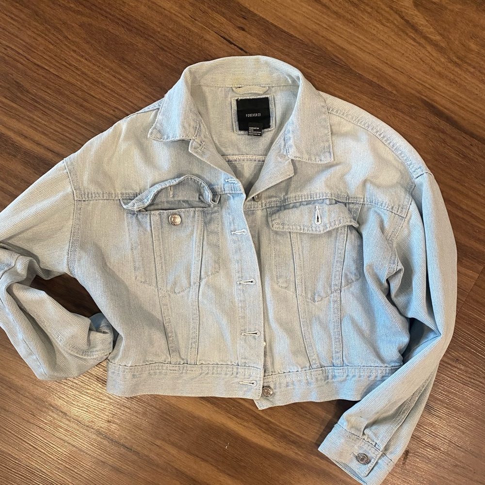Cropped Jean jacket